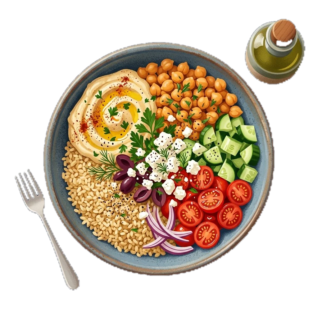 Mediterranean Grain Bowl (Fit)