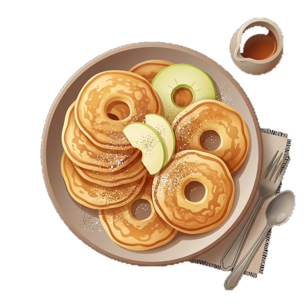 Apple Ring Pancakes