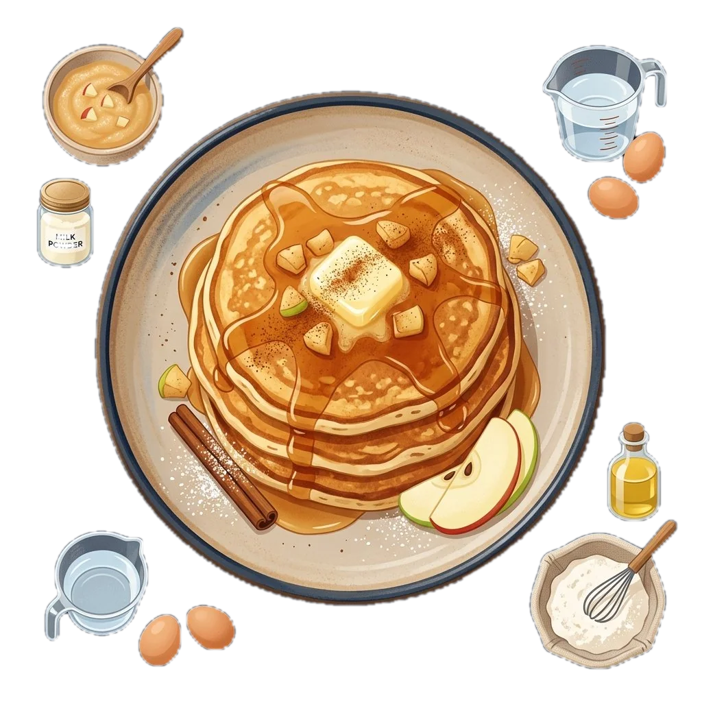Applesauce Pancakes