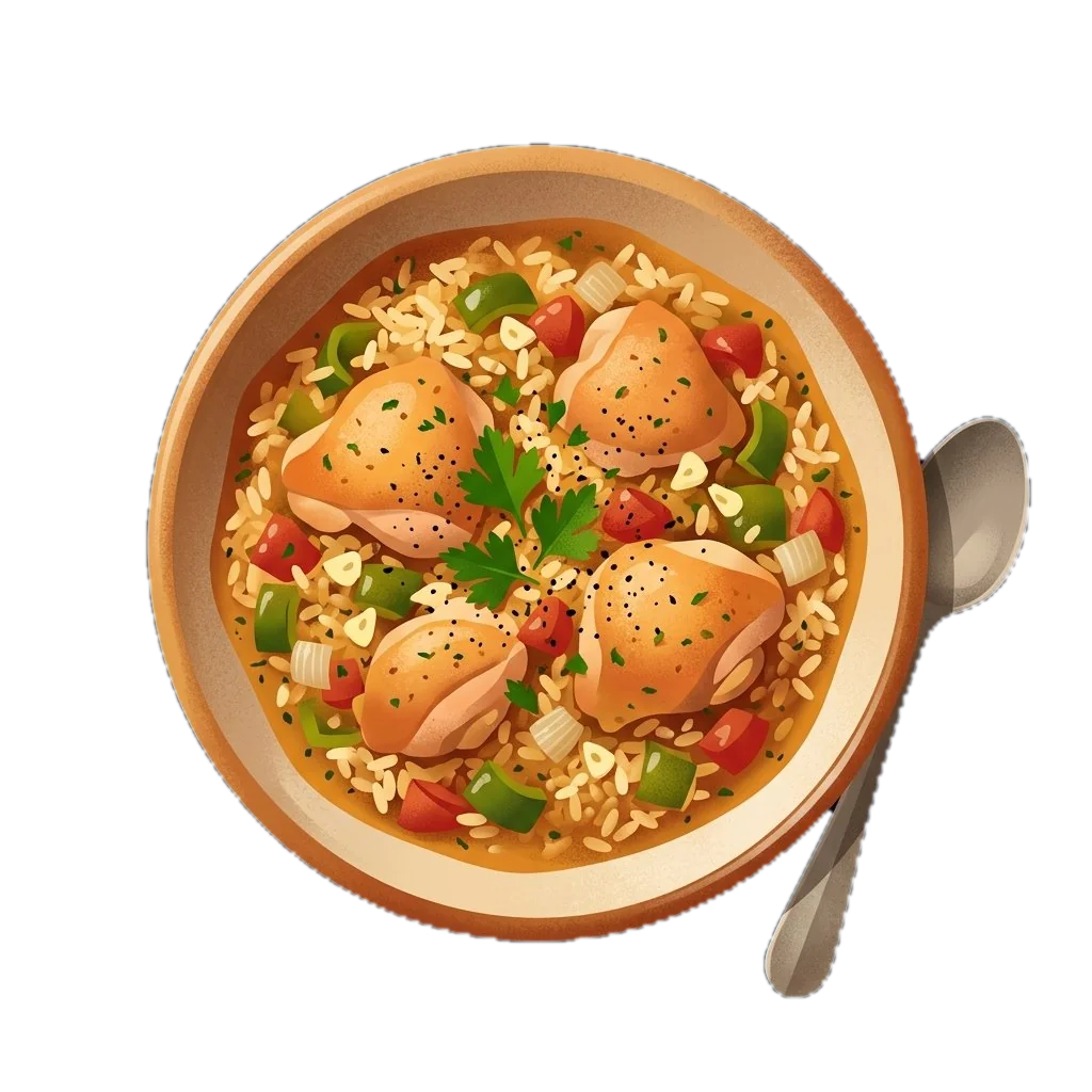One-Skillet Chicken and Rice