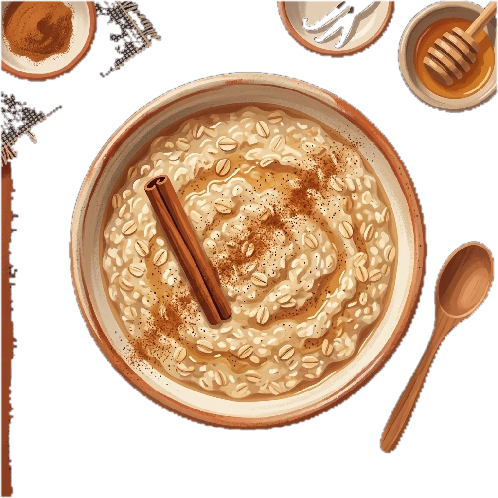 Protein Mexican Cinnamon Oatmeal (Avena con Canela)