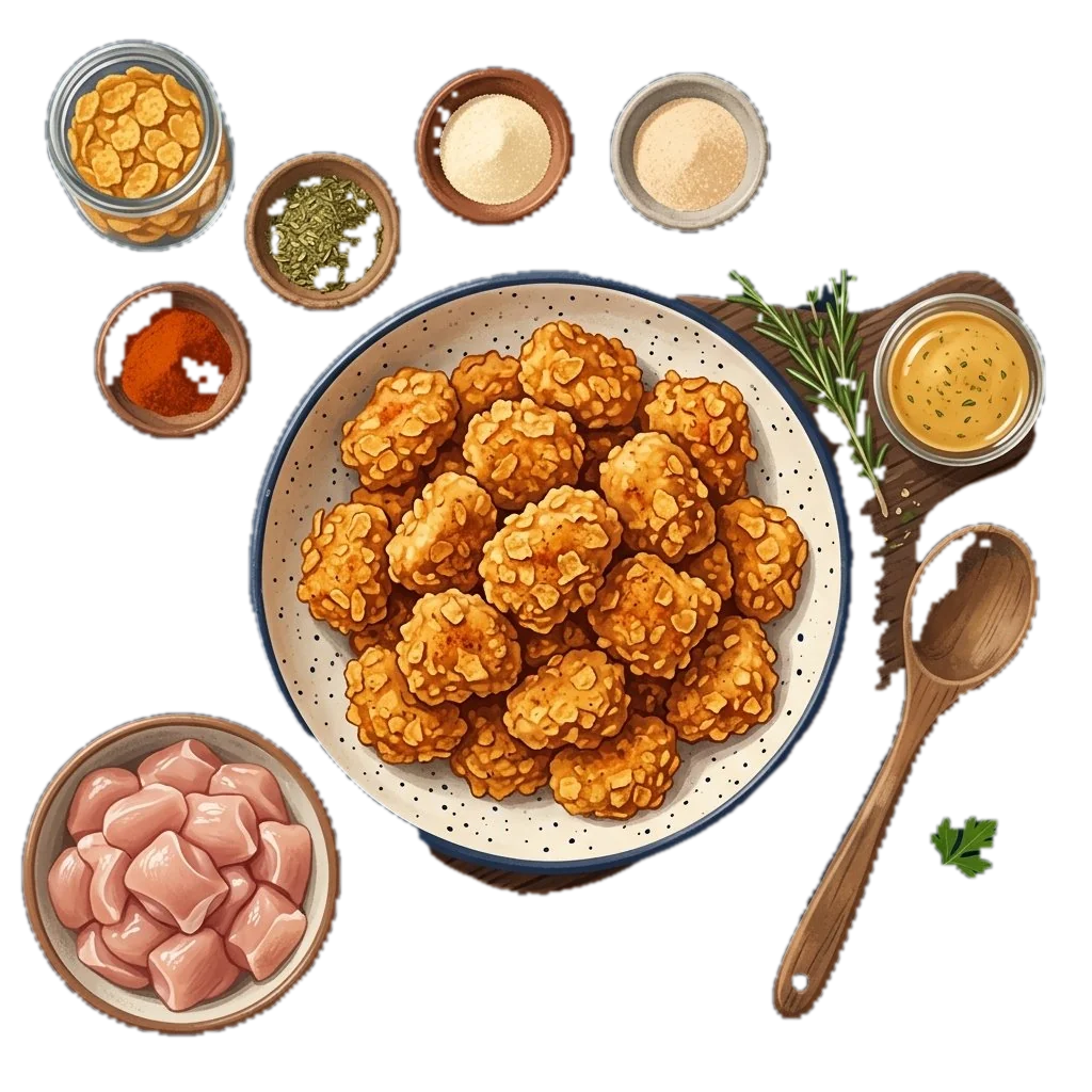 Crispy Baked Chicken Nuggets