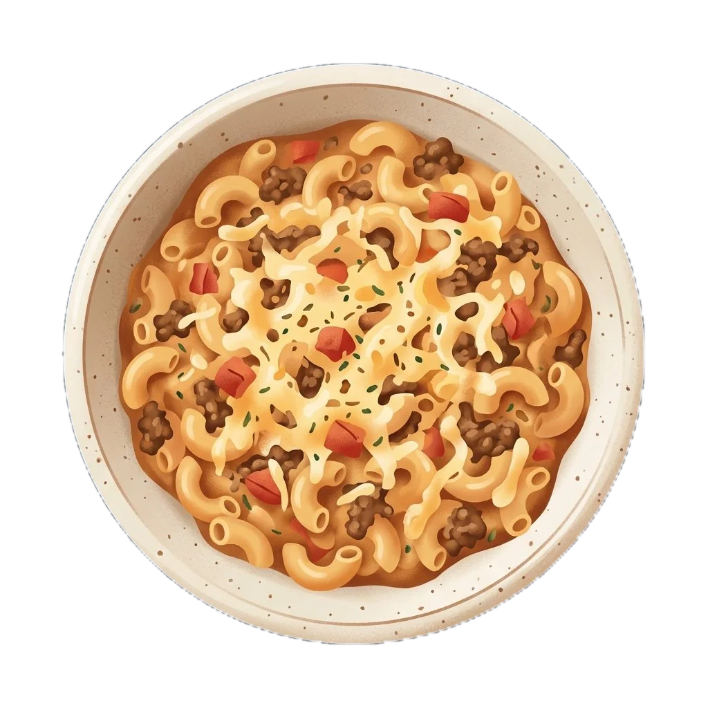 One-Pan Beefy Mac and Cheese