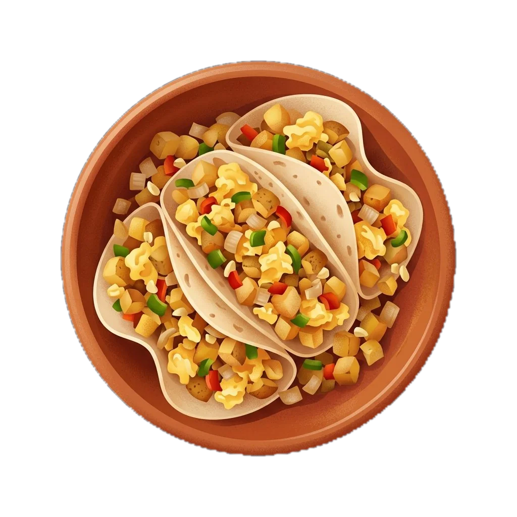 Breakfast Potato and Egg Burritos