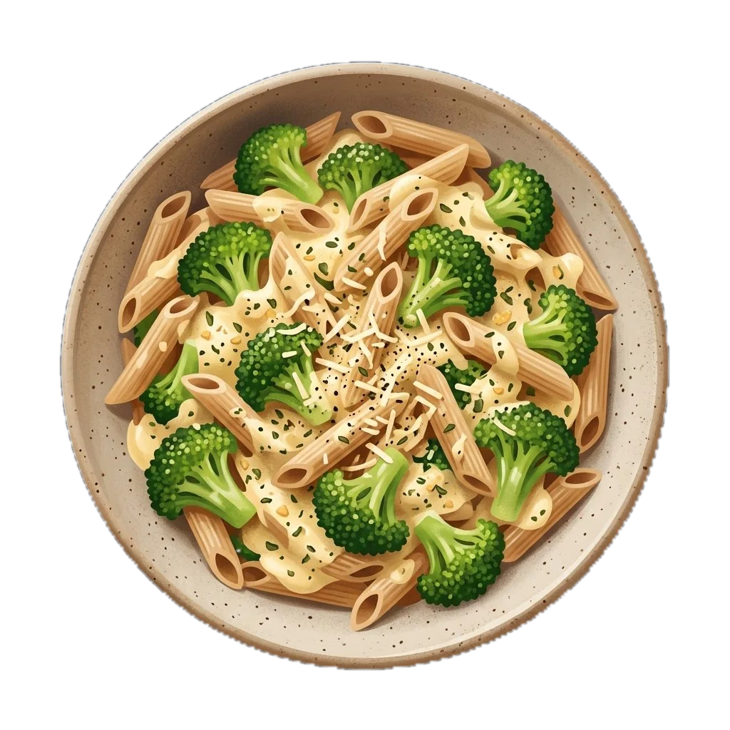 Creamy Broccoli Alfredo Pasta