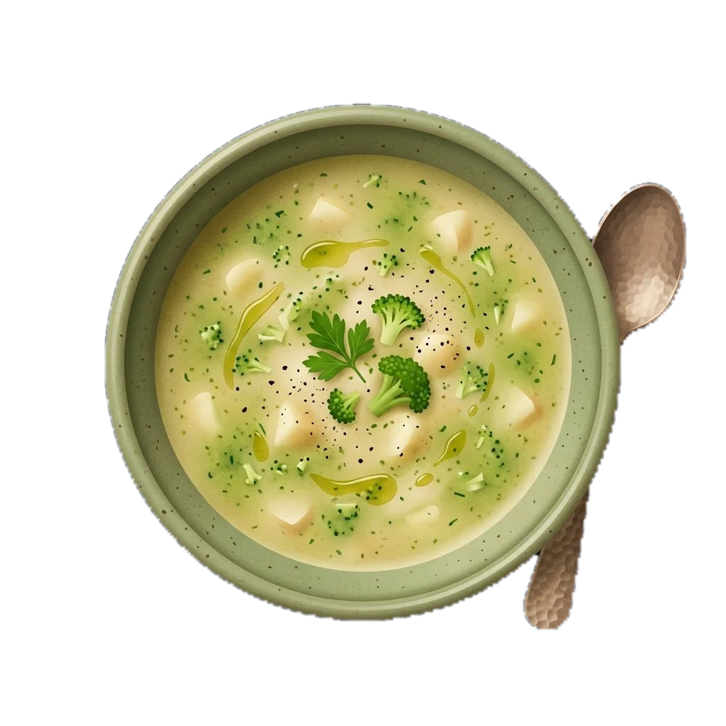 Creamy Broccoli and Potato Soup