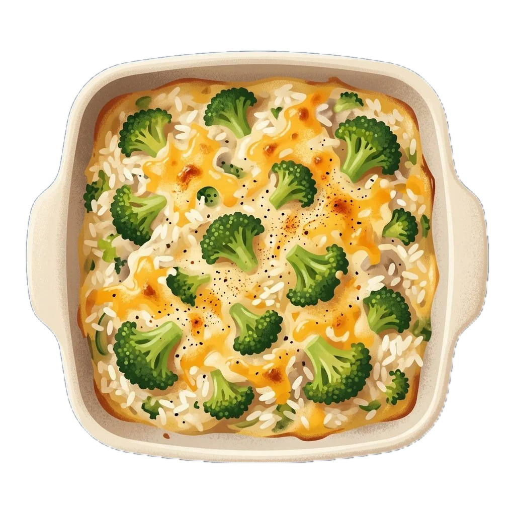 Creamy Broccoli and Rice Casserole