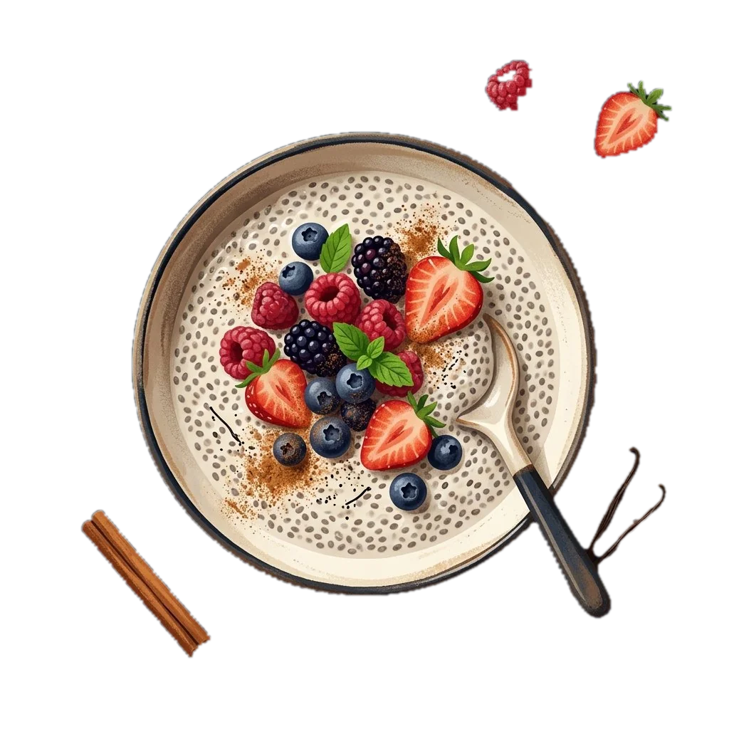 Chia Pudding with Fruit