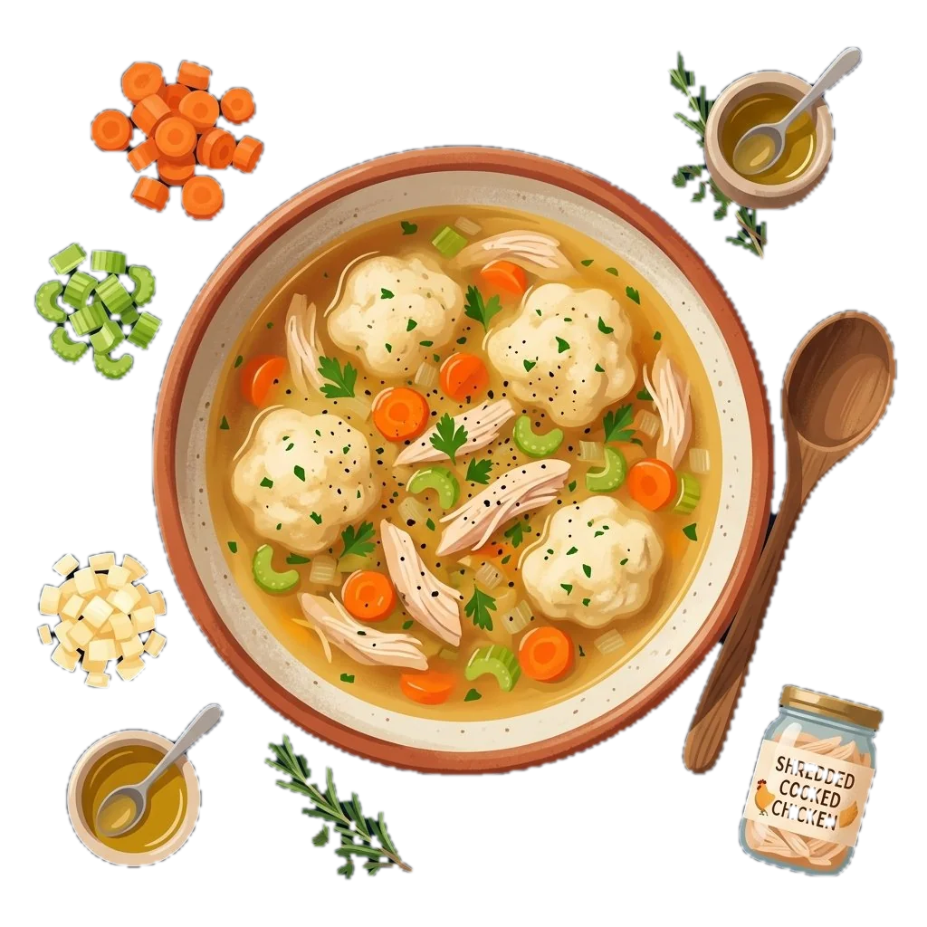 Cozy Chicken and Dumpling Soup