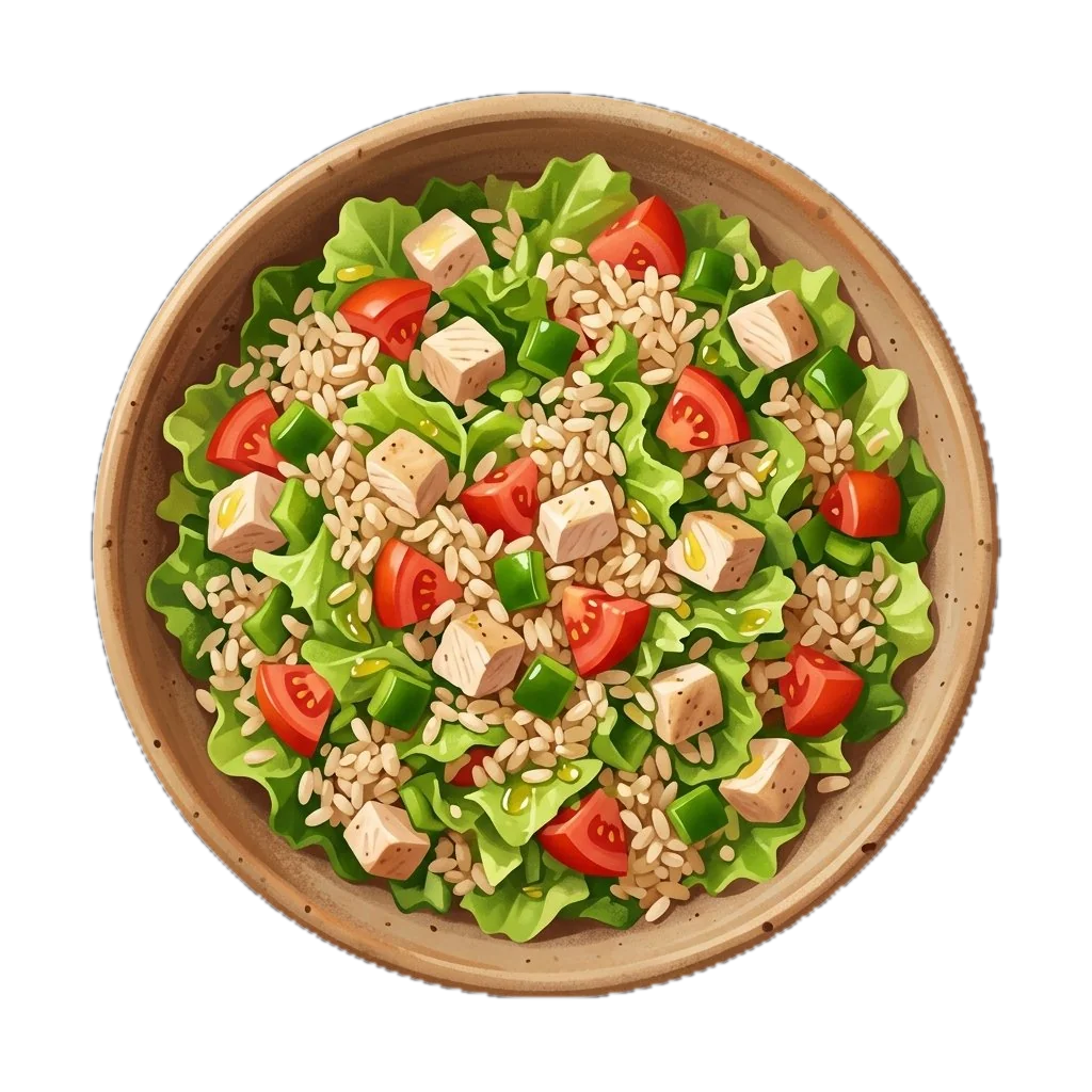 Chicken and Brown Rice Salad