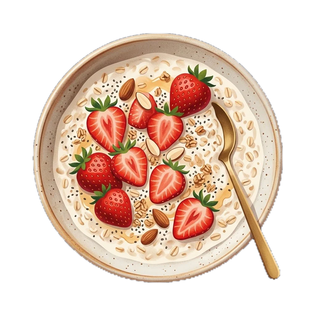 Strawberry Overnight Oats