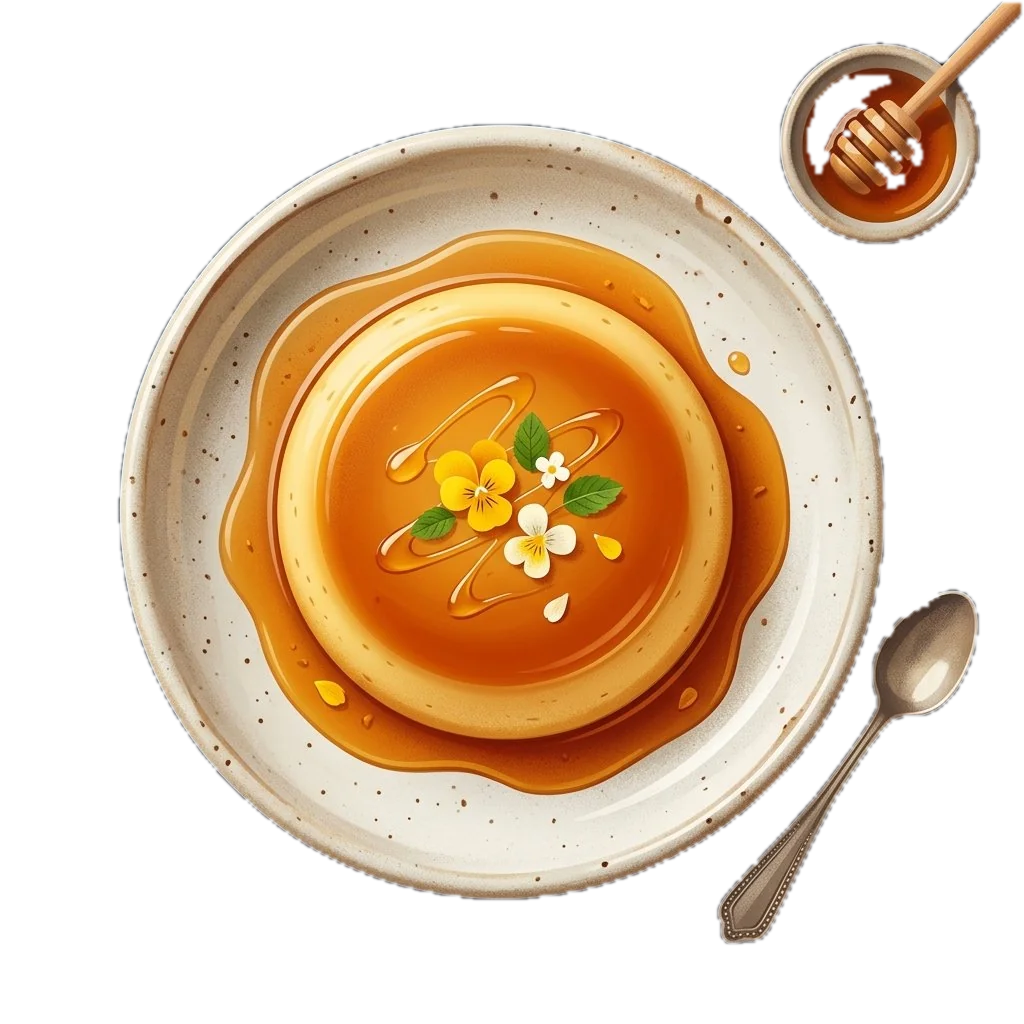 Honey Flan (Flan de Miel)