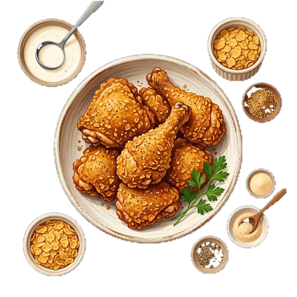Crispy Oven-Fried Chicken