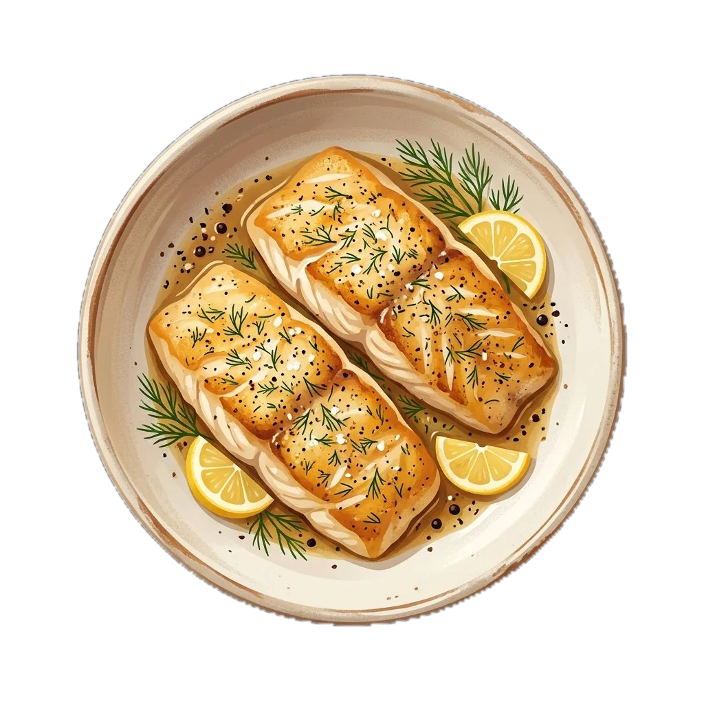 Dill and Lemon Fish Fillets