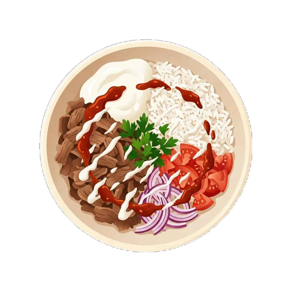 Beef Doner Rice Mass Bowl