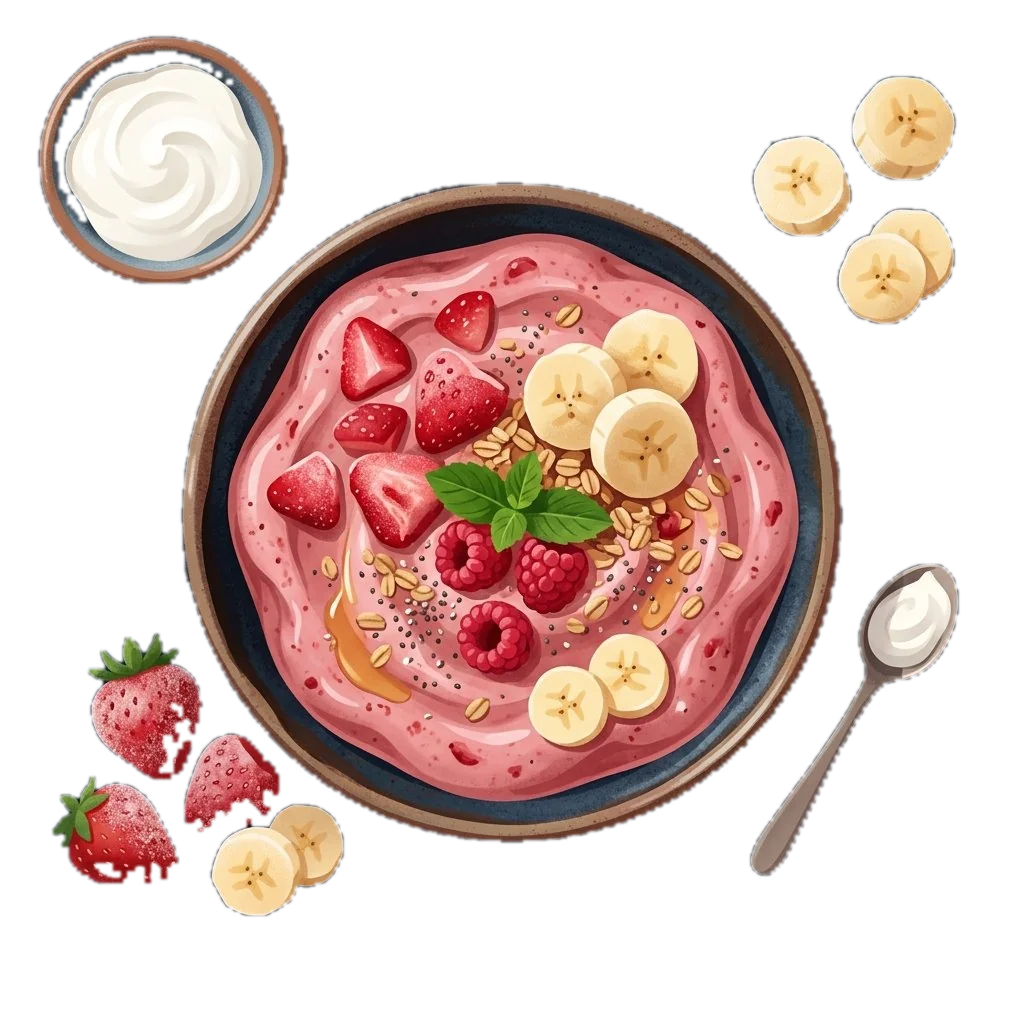 Homemade Fruit Frozen Yogurt