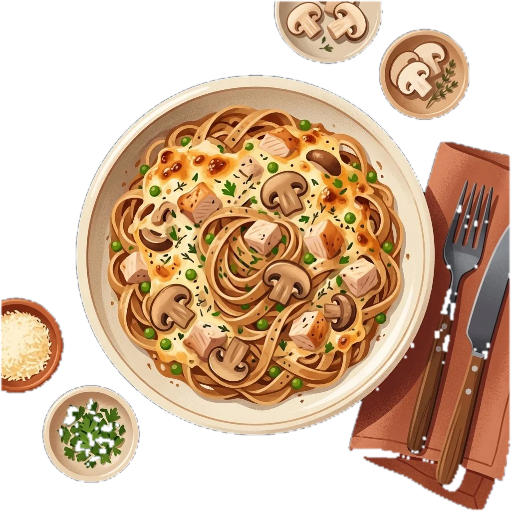 Healthy Turkey Tetrazzini