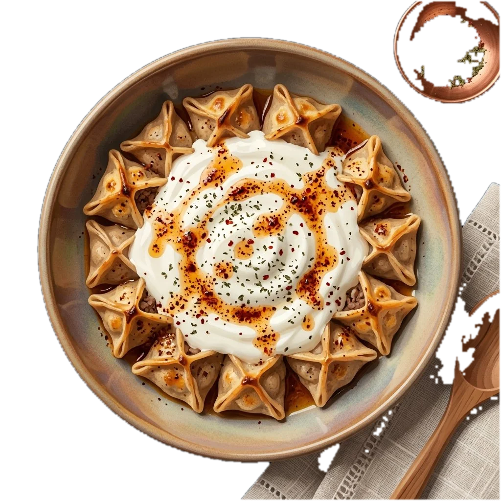 Baked Turkish Manti (Light)