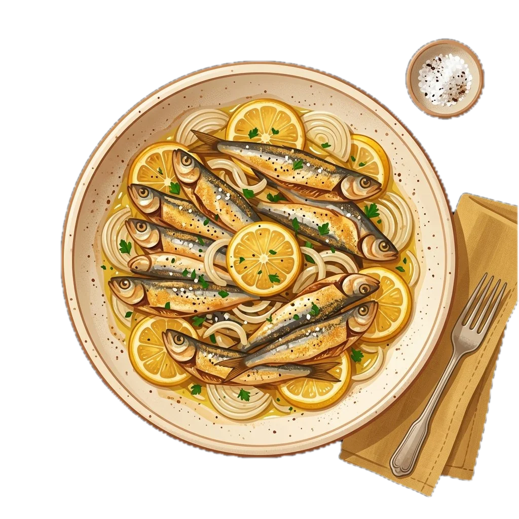 Baked Anchovies