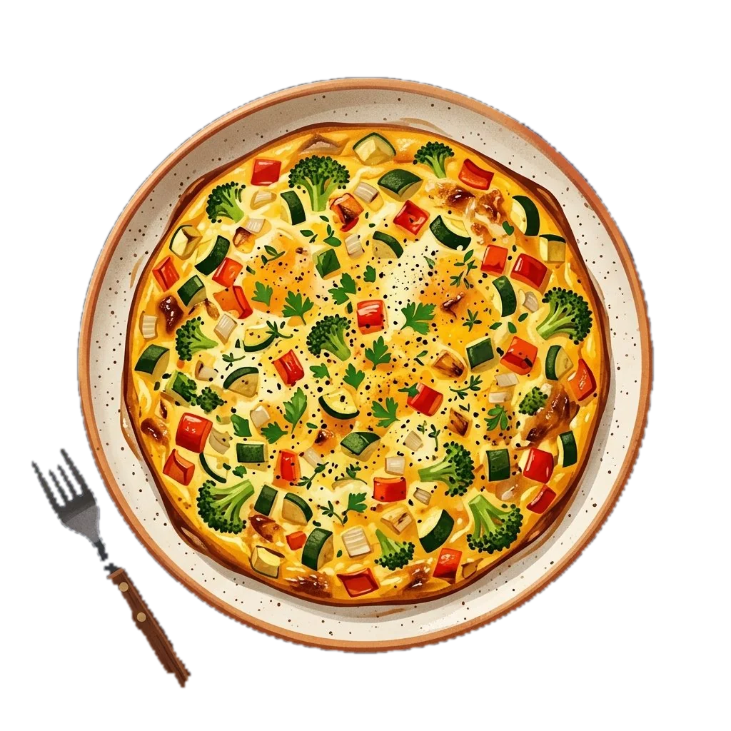 Roasted Vegetable Frittata