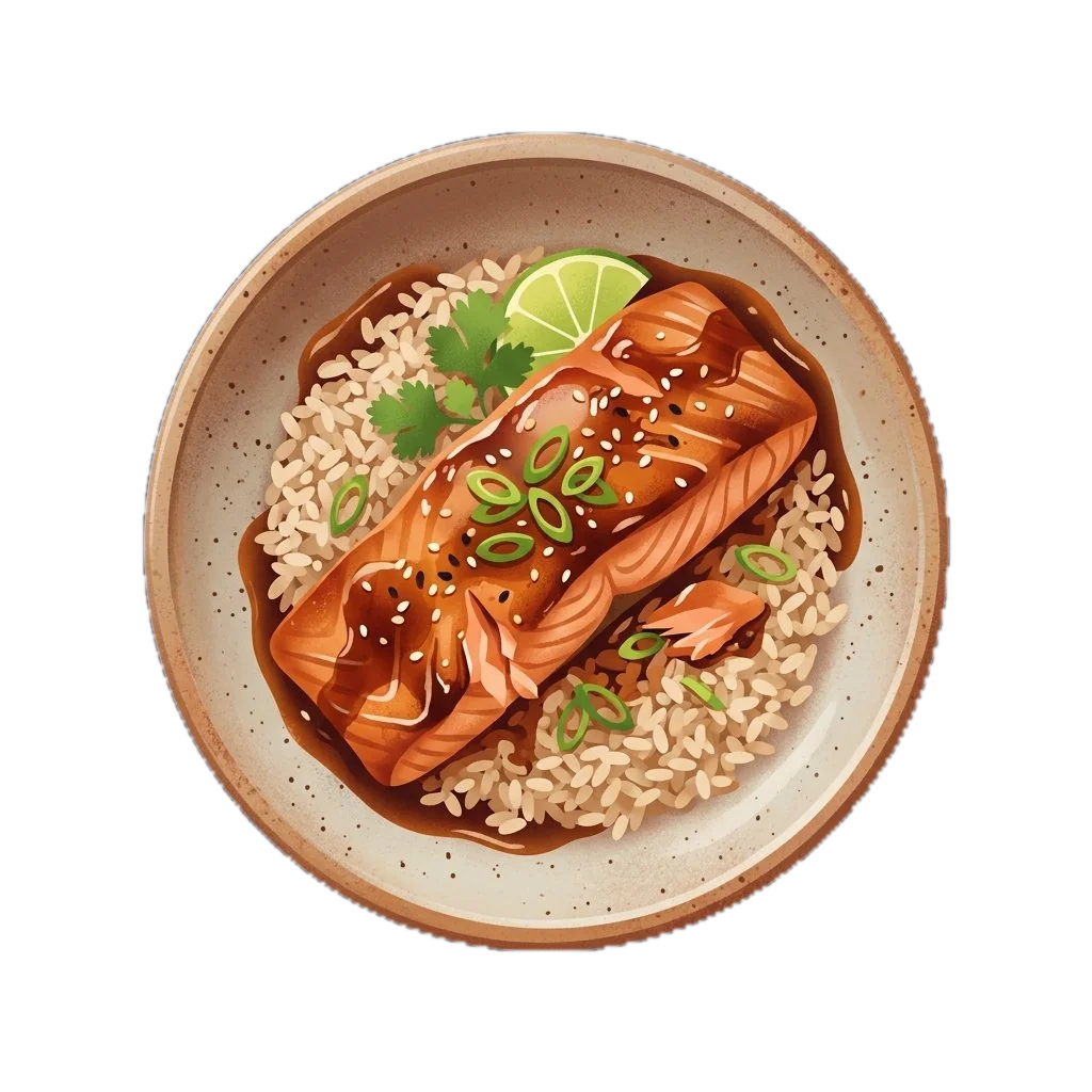 Baked Fit Teriyaki Salmon