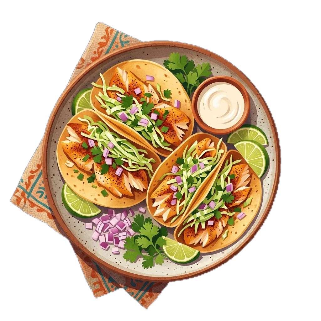 Easy Broiled Fish Tacos