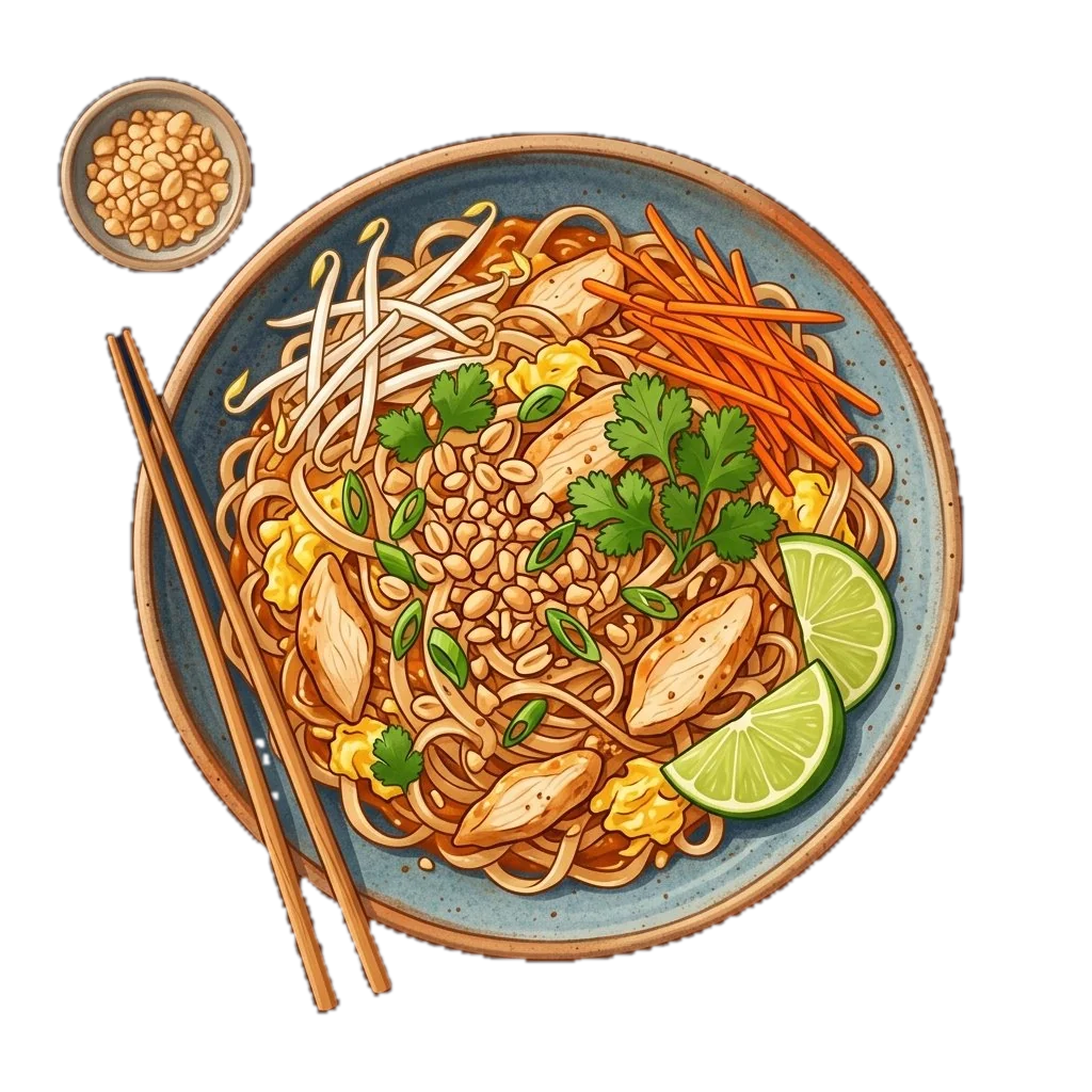 Fit Pad Thai (Lighter Pad Thai)