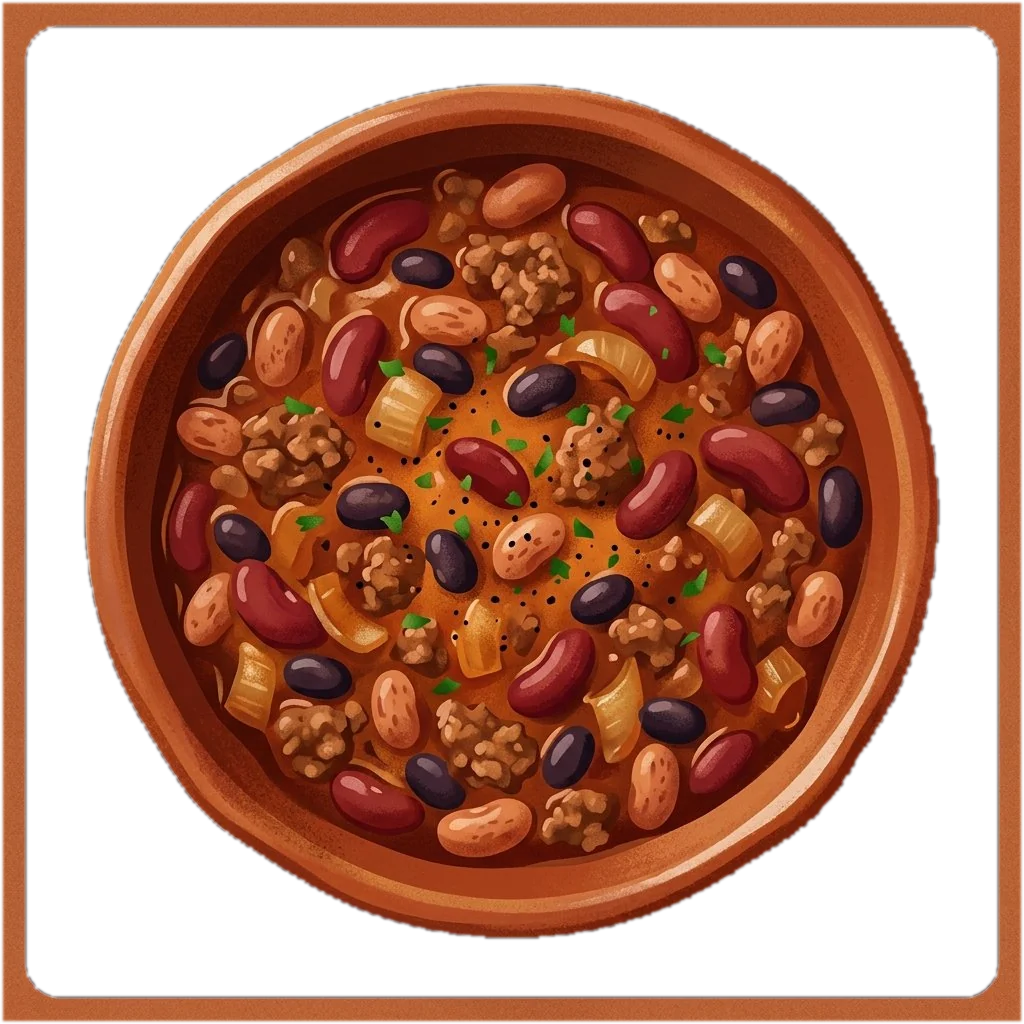 Three-Bean Beef Casserole