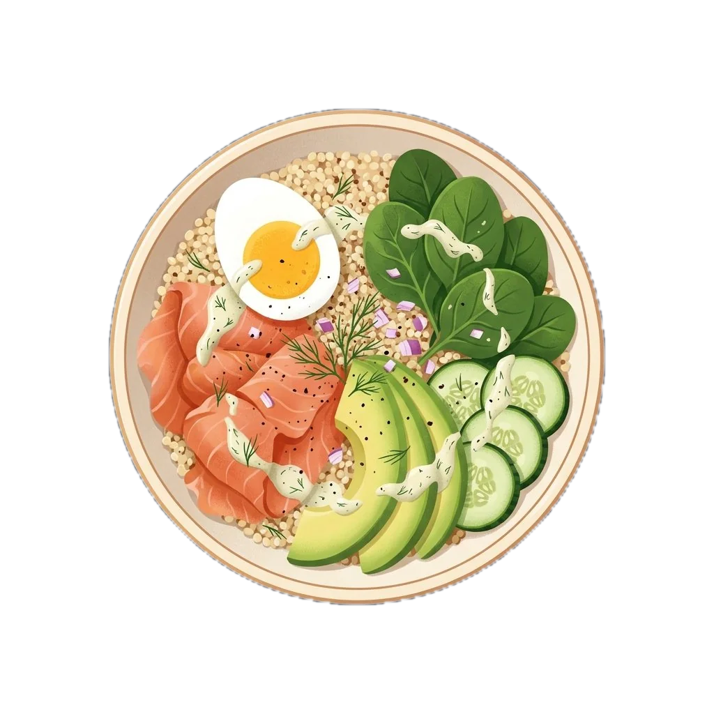 Smoked Salmon Breakfast Bowl