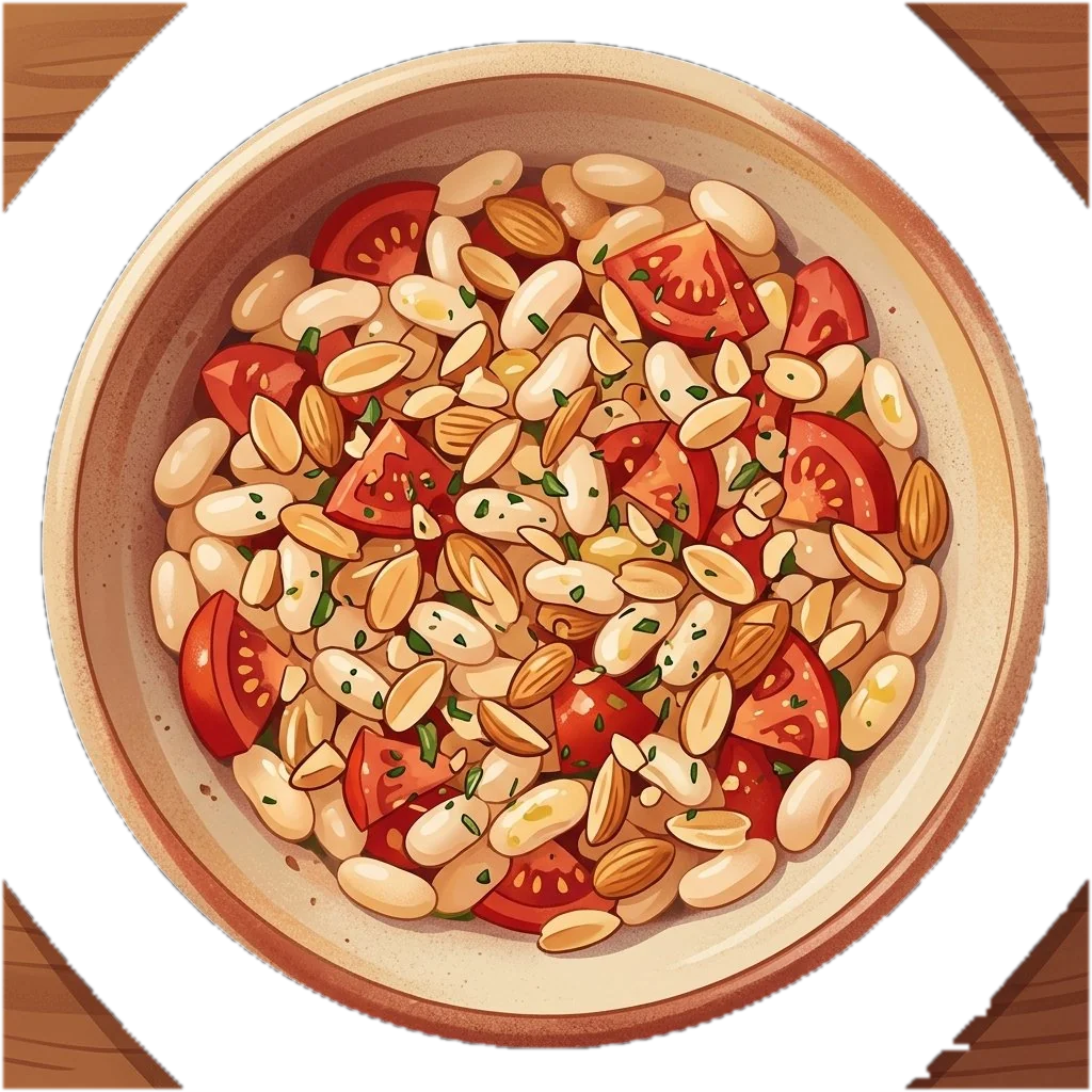 Garden Cannellini Bean Salad