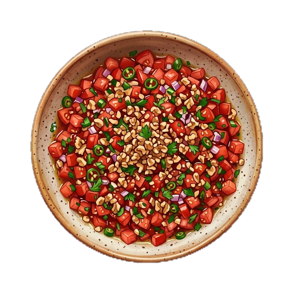 Gavurdagi Walnut Tomato Salad