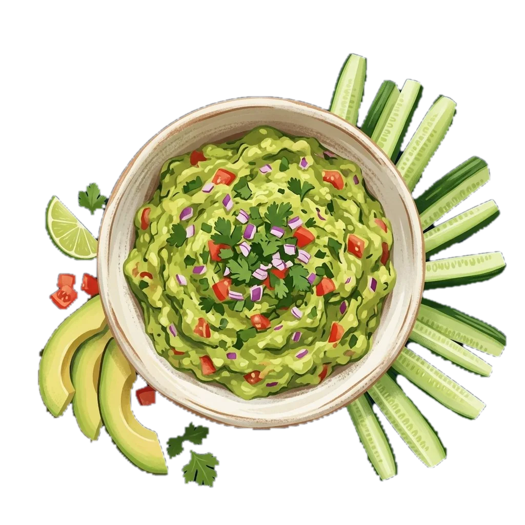 Guacamole with Veggies