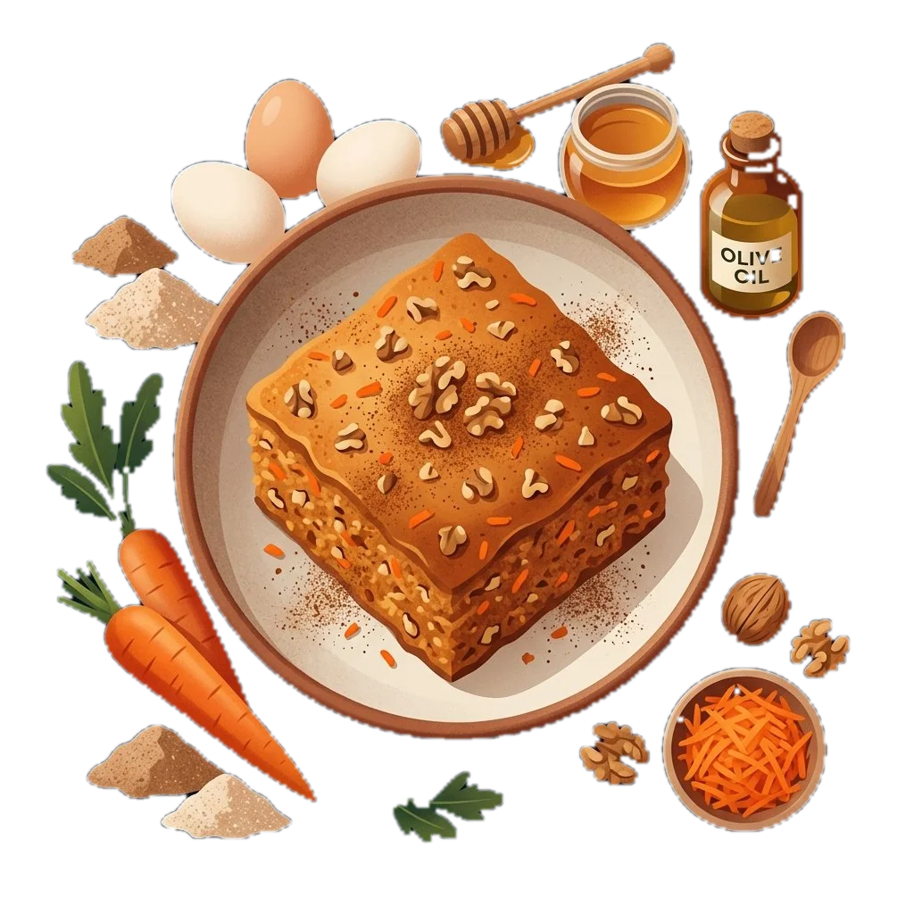 Healthy Carrot Cinnamon Cake