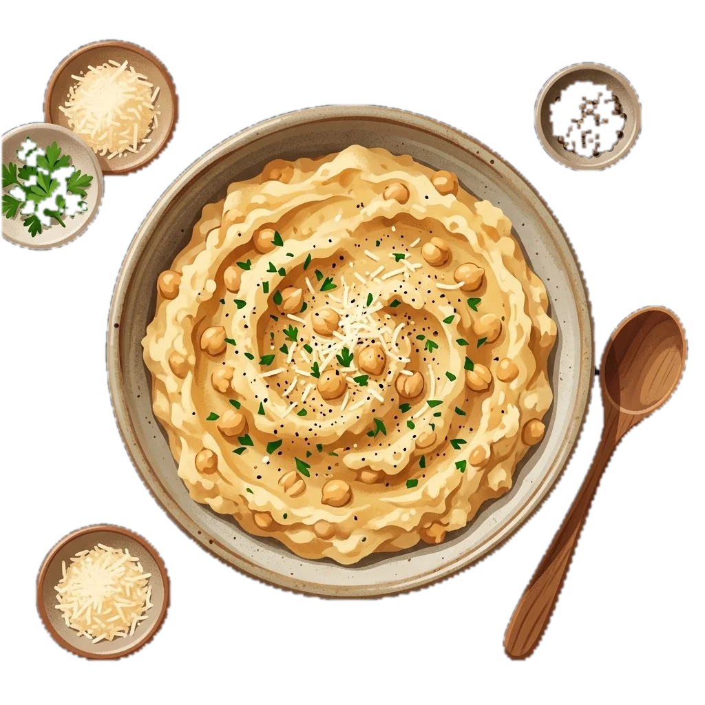Hearty Chickpea Mashed Potatoes