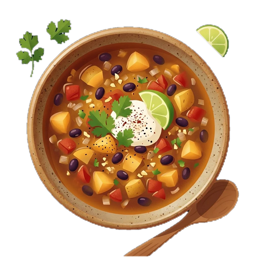 Hearty Mexican Bean and Potato Soup