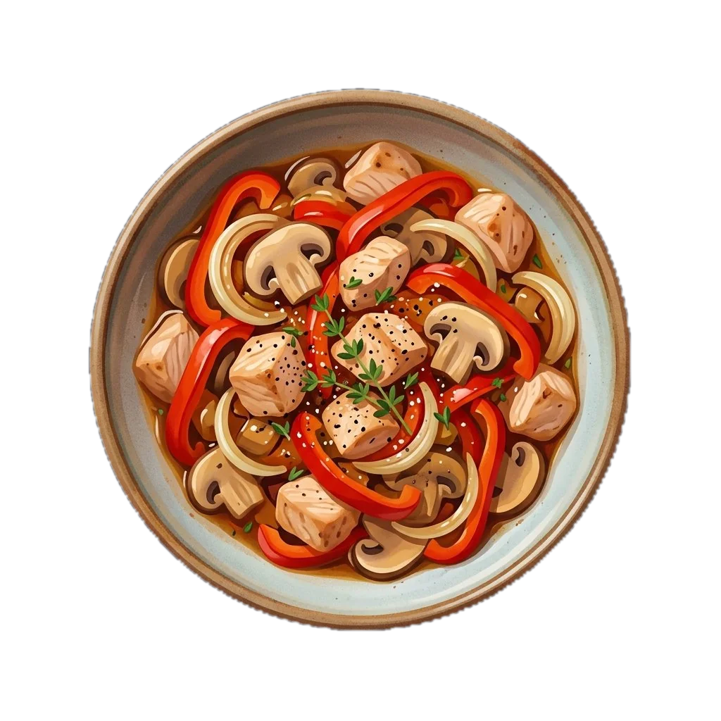 Turkey Saute with Vegetables