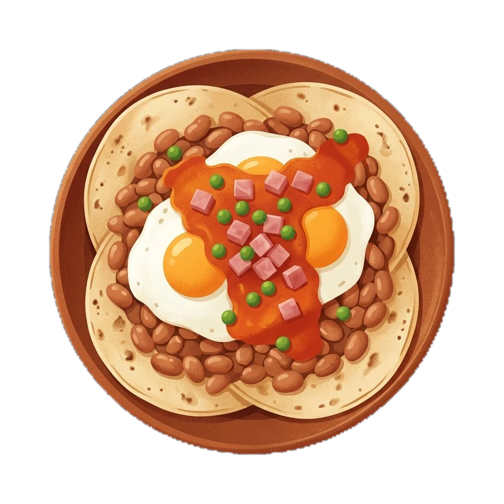 Huevos Motuleños (Yucatan-Style Eggs)