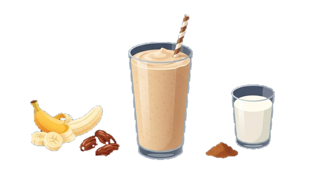 Date Banana Pre-Workout Shake