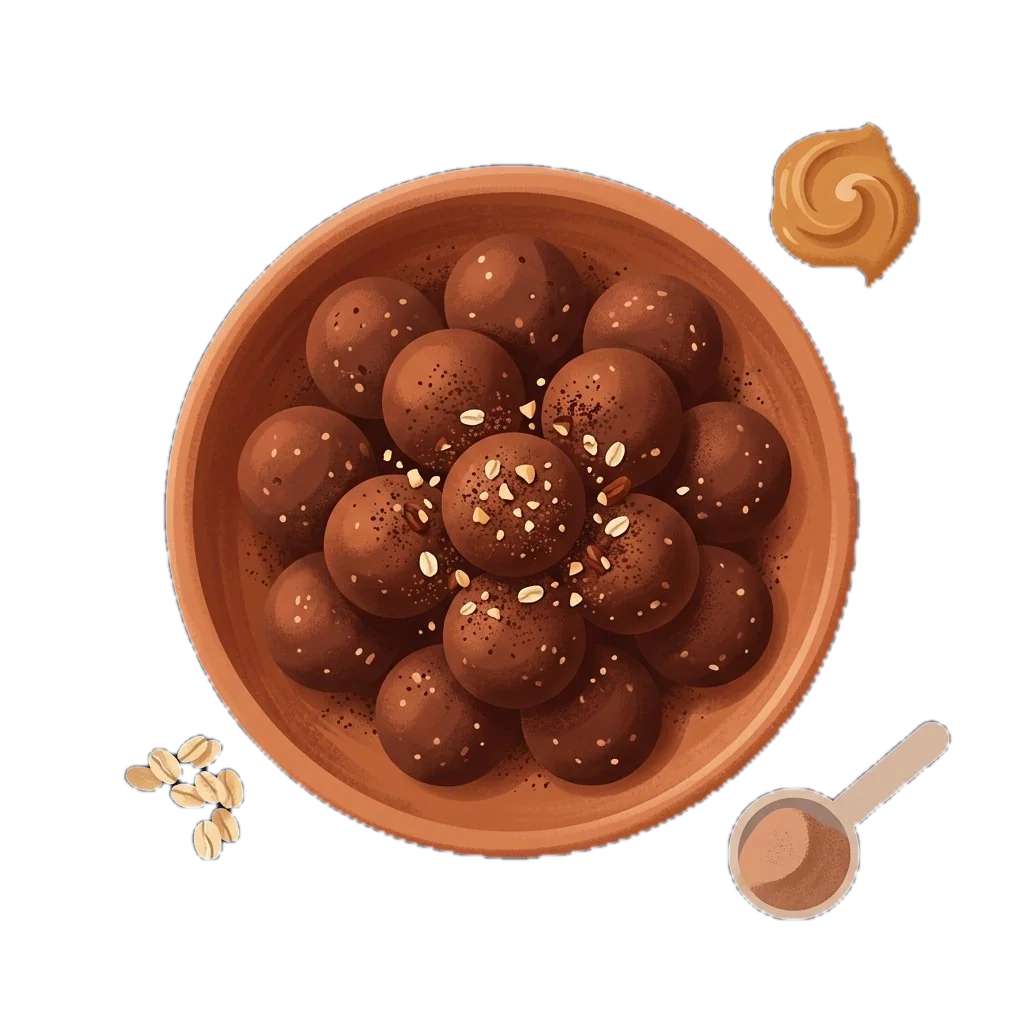 Date Cocoa Protein Balls