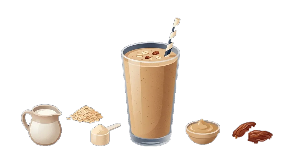 Date Tahini Mass Shake
