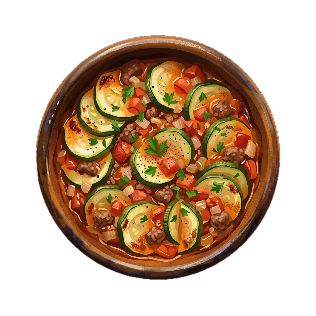 Baked Zucchini Moussaka
