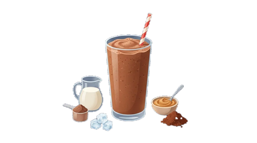 Chocolate Peanut Butter Protein Shake