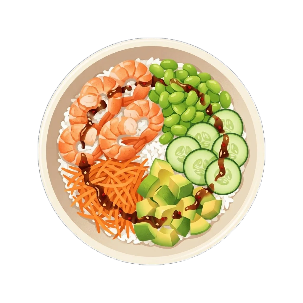 Shrimp Poke Bowl
