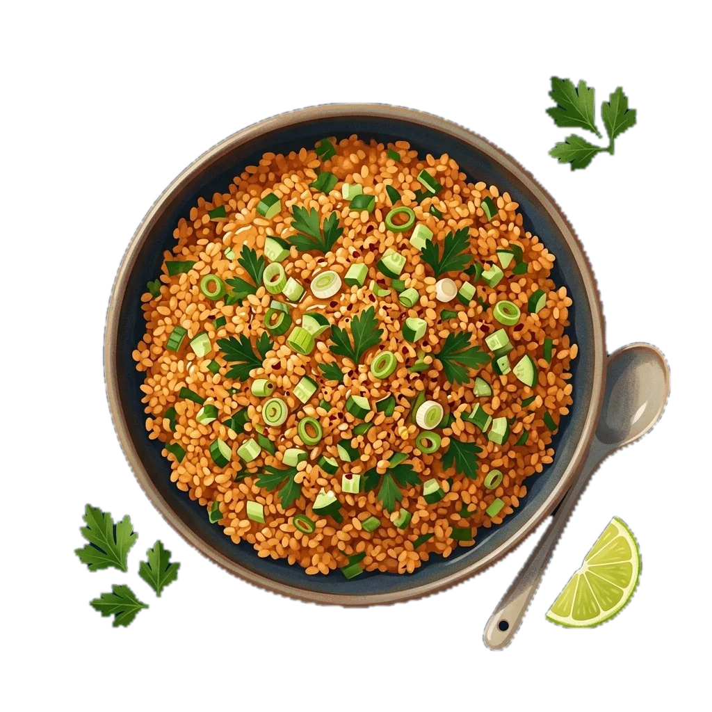 Kısır (Turkish Bulgur Salad)
