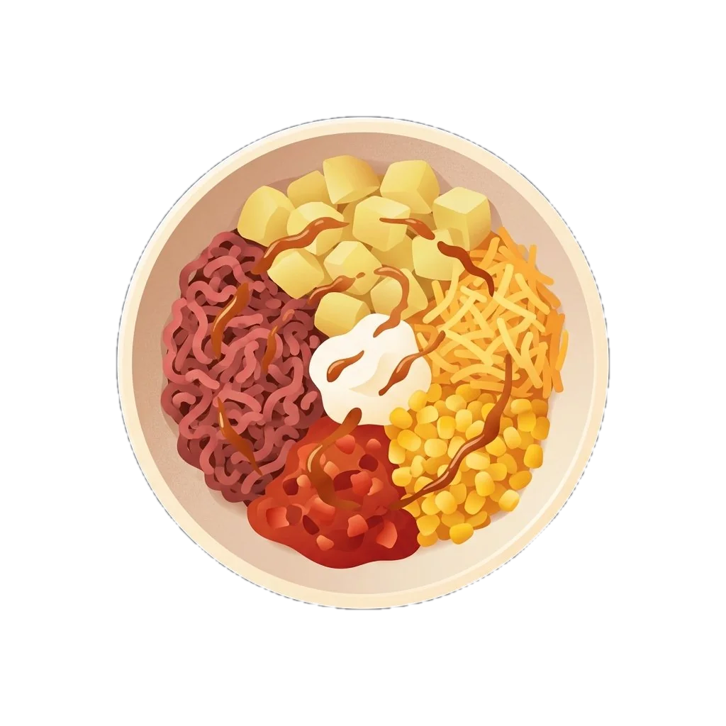 Loaded Beef & Potato Mass Bowl