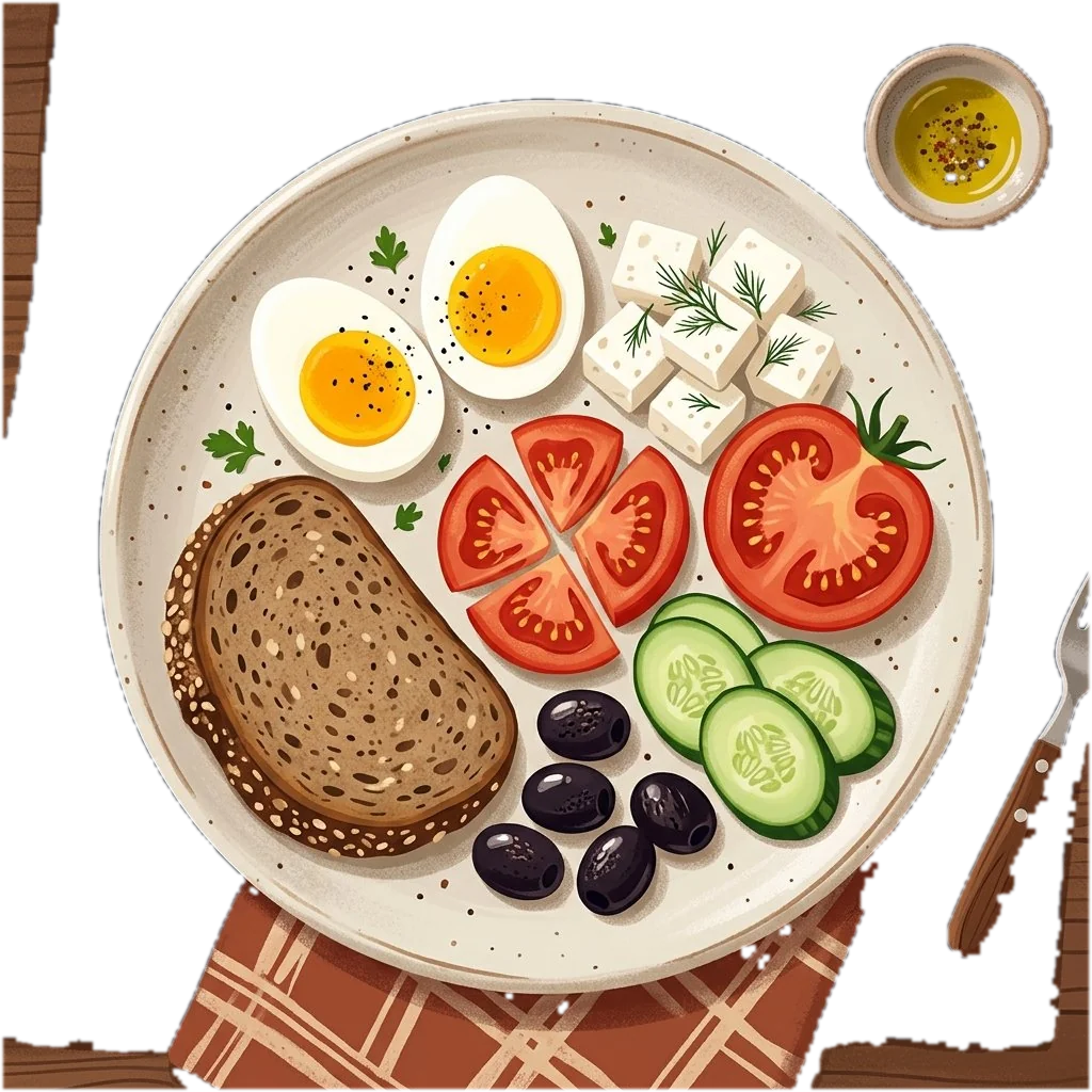 Classic Fit Turkish Breakfast Plate