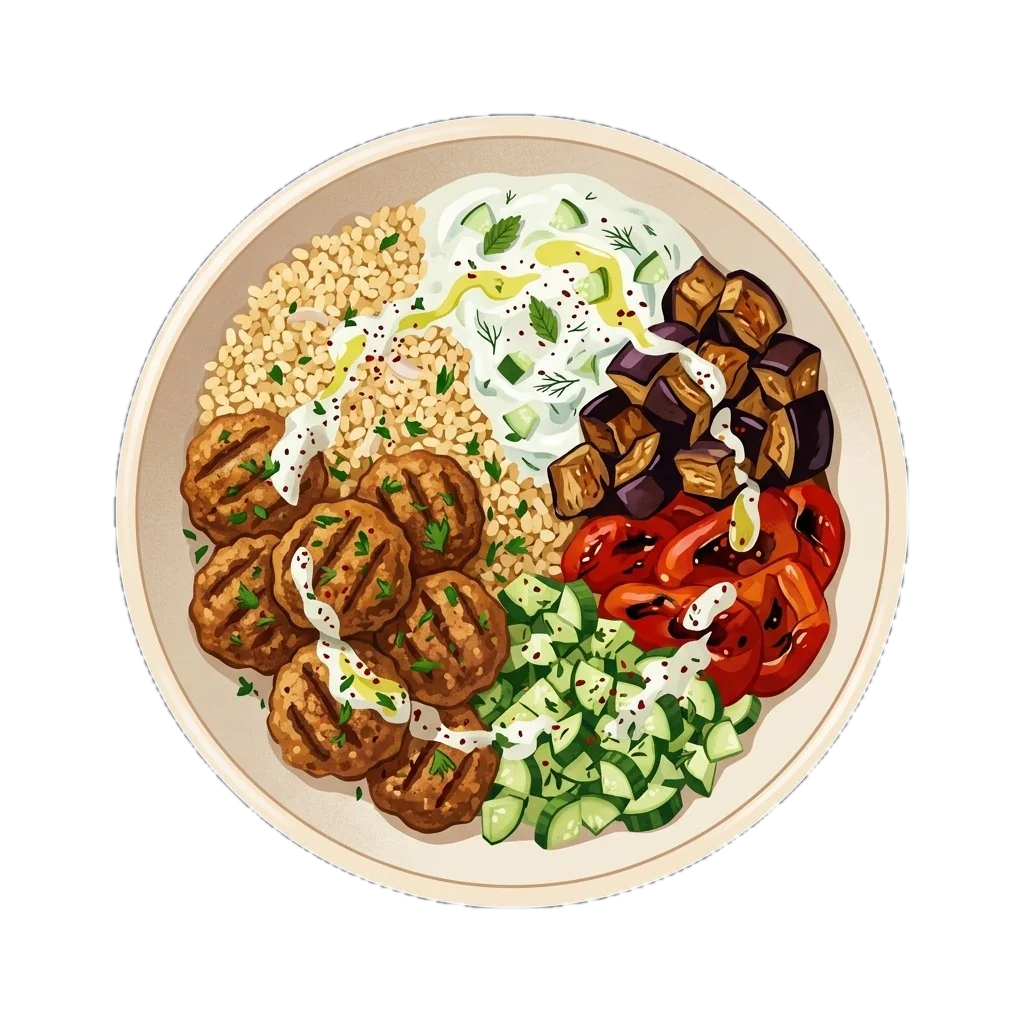 Turkish Kofte Bowl