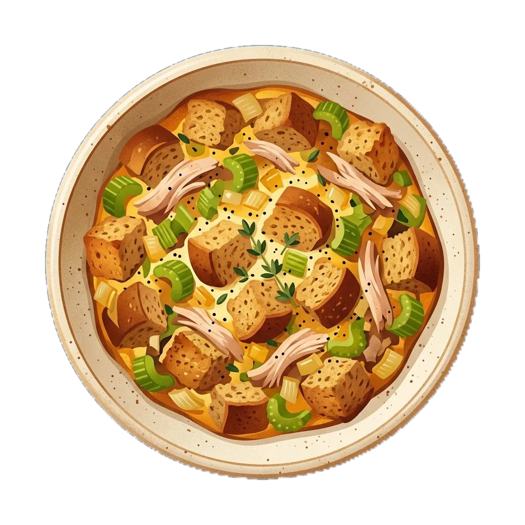 Leftover Turkey and Whole Wheat Casserole