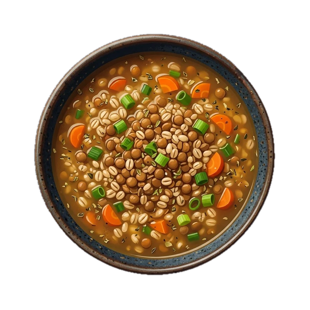 Hearty Lentil and Barley Soup