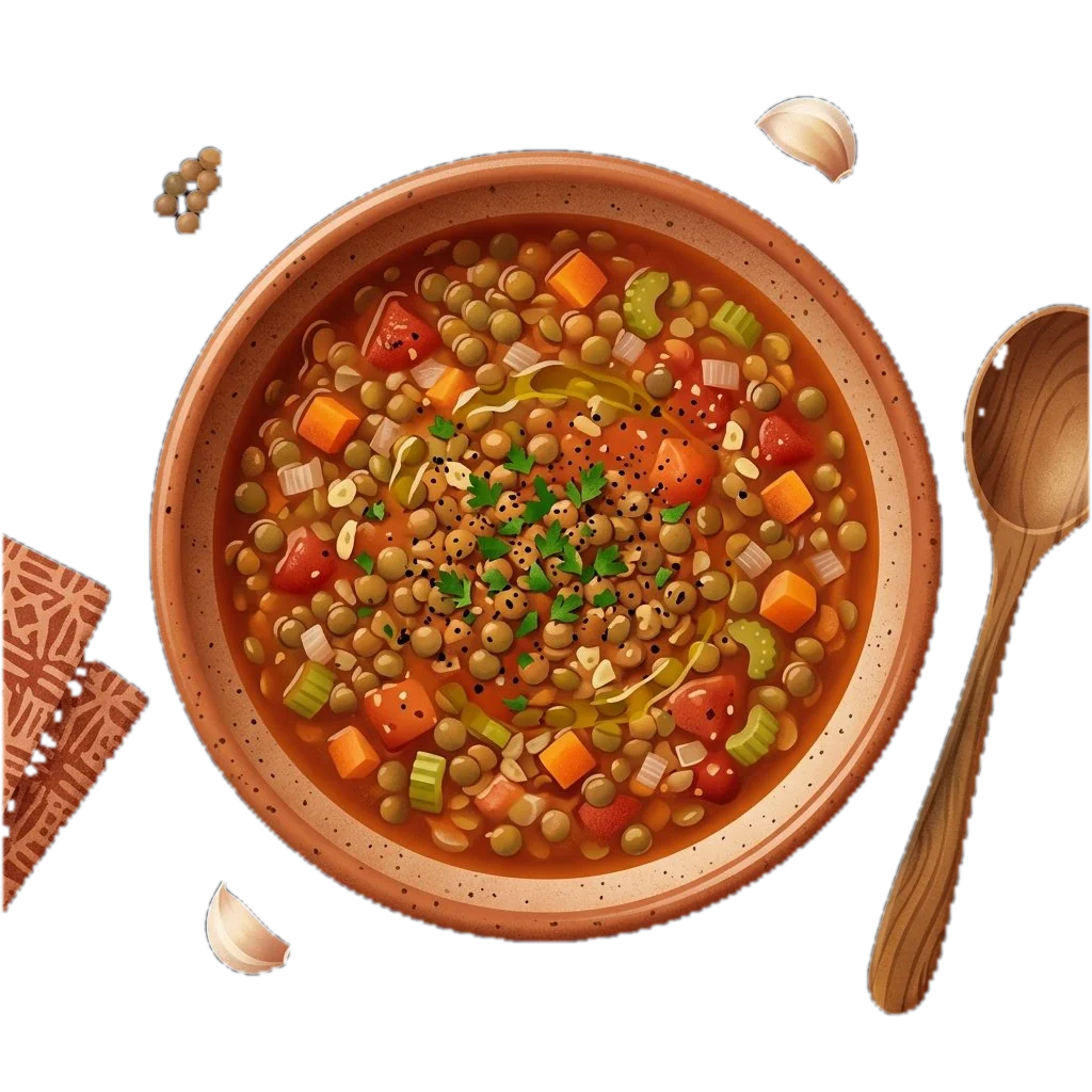 Hearty Lentil Vegetable Soup